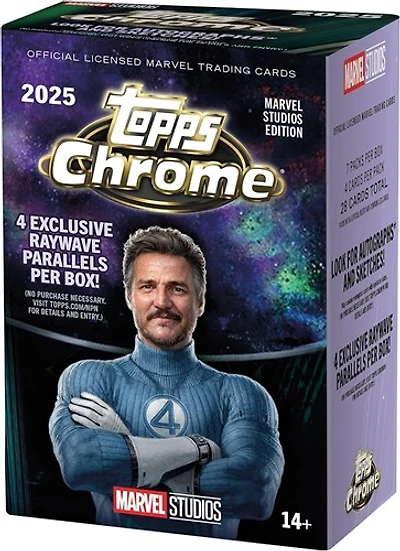 2025 Topps Marvel Studios Chrome Value Box