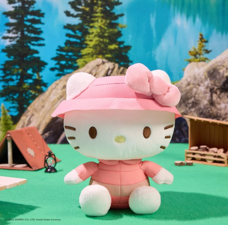 Hello Kitty Camping Plush - 6 inch