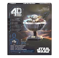 Star Wars Grogu in Carrier 4D Puzzle Model Kit