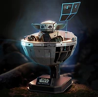 Star Wars Grogu in Carrier 4D Puzzle Model Kit