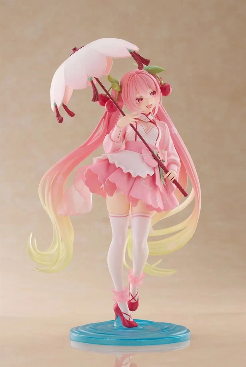 Hatsune Miku - Sakura Miku Amp+ Prize Figure (Sakura Dress Ver.)
