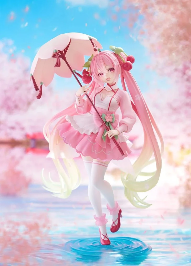 Hatsune Miku - Sakura Miku Amp+ Prize Figure (Sakura Dress Ver.)
