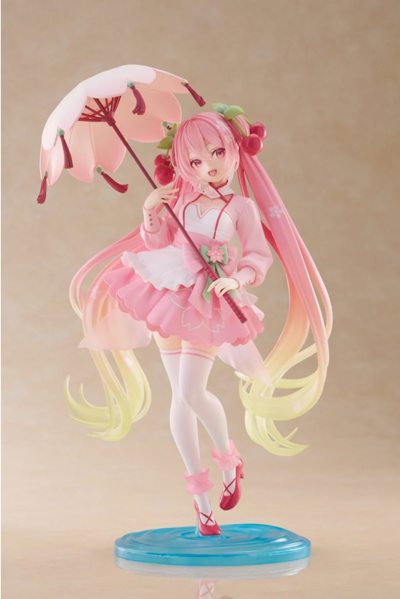 Hatsune Miku - Sakura Miku Amp+ Prize Figure (Sakura Dress Ver.)