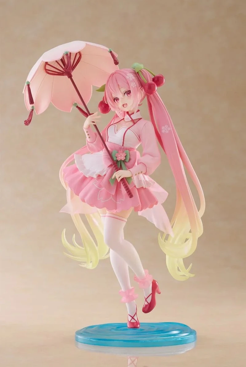 Hatsune Miku - Sakura Miku Amp+ Prize Figure (Sakura Dress Ver.)