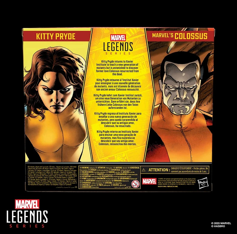 Marvel Legends Series X-Men Kitty Pryde & Marvel’s Colossus