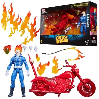 Marvel Legends Series Ghost Rider Johnny Blaze with Motorcycle