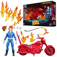 Marvel Legends Series Ghost Rider Johnny Blaze with Motorcycle
