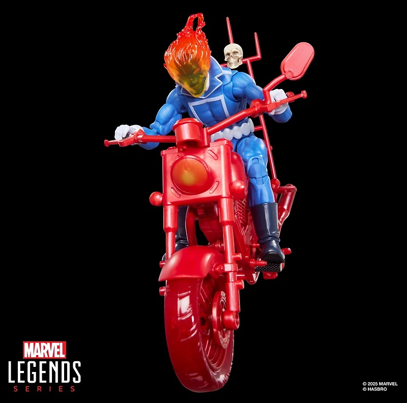 Marvel Legends Series Ghost Rider Johnny Blaze with Motorcycle