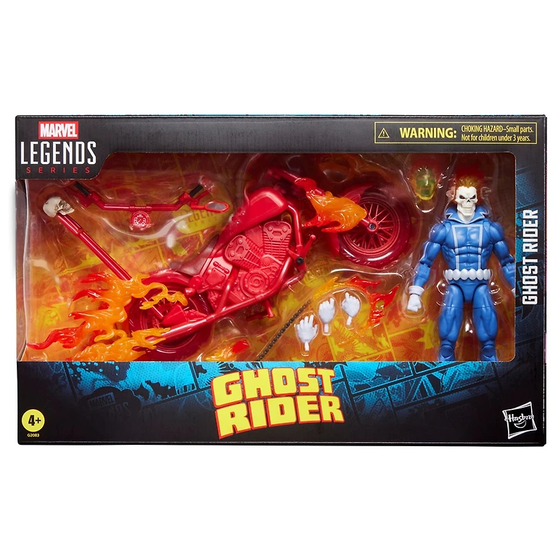 Marvel Legends Series Ghost Rider Johnny Blaze with Motorcycle
