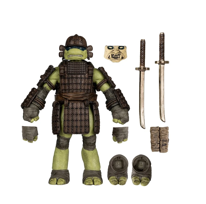 Teenage Mutant Ninja Turtles (Page Punchers) Leonardo 5-Inch Action Figure with Turtles in Time Comic