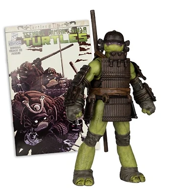 Teenage Mutant Ninja Turtles (Page Punchers) Donatello 5-Inch Action Figure with Turtles in Time Comic