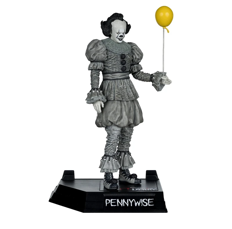 Pennywise (Black and White) (IT: Welcome to Derry) 6-Inch Posed Figure