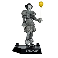 Pennywise (Black and White) (IT: Welcome to Derry) 6-Inch Posed Figure