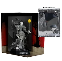 Pennywise (Black and White) (IT: Welcome to Derry) 6-Inch Posed Figure