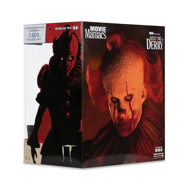 Pennywise (Bloody) (IT: Welcome to Derry) 6-Inch Posed Figure