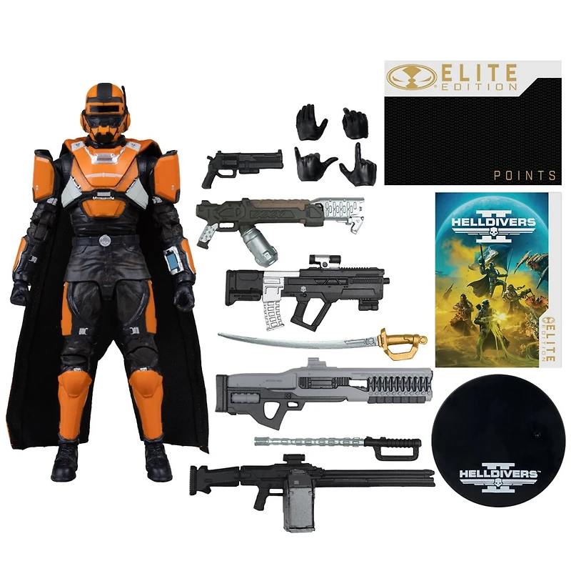 Helldivers 2 CE-25 Trench Engineer 7-Inch Deluxe Action Figure McFarlane Elite Edition #11