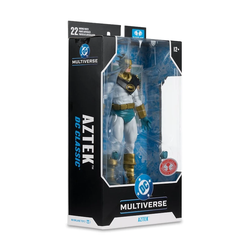 DC Multiverse Aztek (DC Classic) 7-Inch Action Figure McFarlane Toys Red Platinum Edition