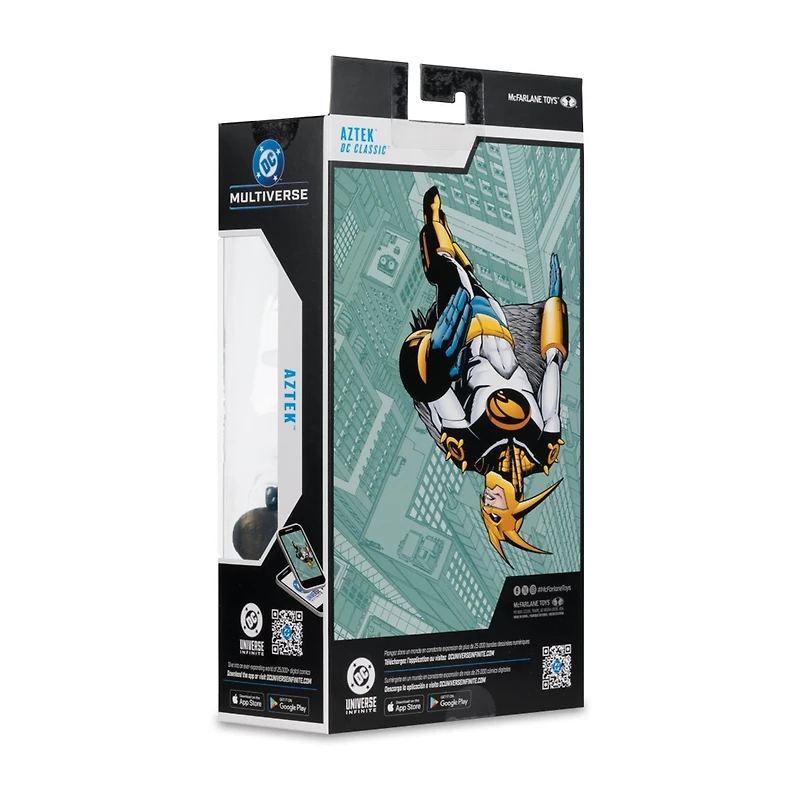 DC Multiverse Aztek (DC Classic) 7-Inch Action Figure McFarlane Toys Red Platinum Edition