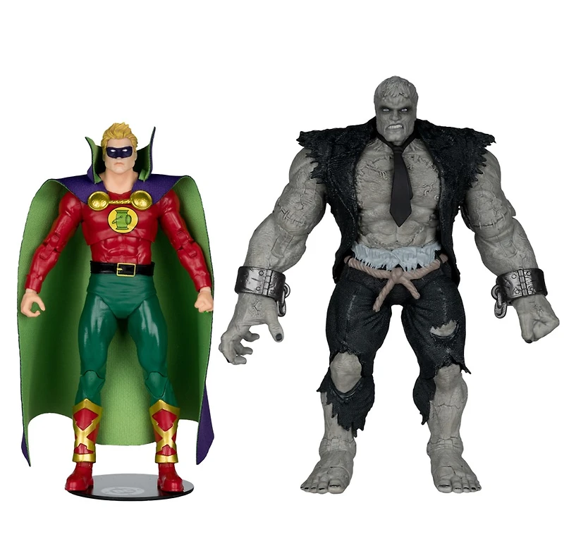 DC Multiverse Solomon Grundy vs Green Lantern (JSA) 7-Inch Figure and Mega Figure 2 Pack