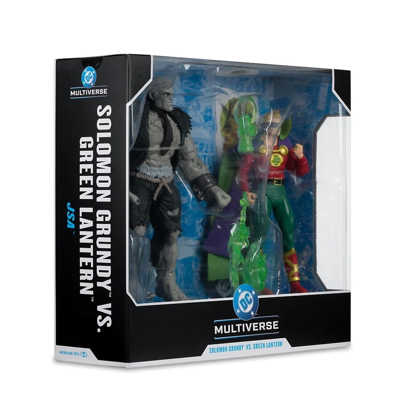 DC Multiverse Solomon Grundy vs Green Lantern (JSA) 7-Inch Figure and Mega Figure 2 Pack