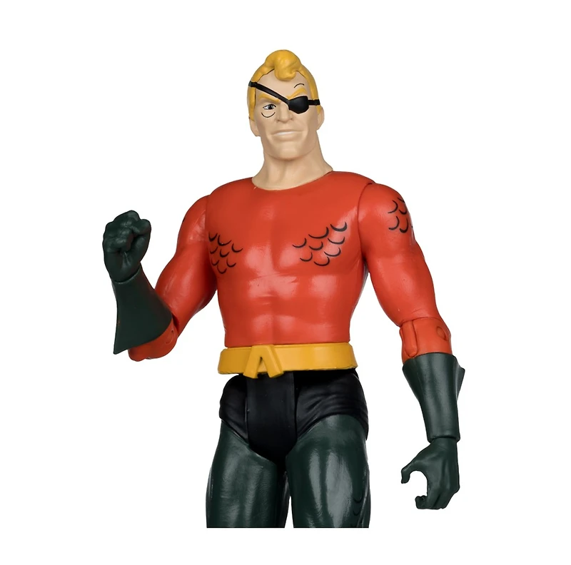 DC Retro Evil Aquaman (Super Friends) 6-Inch Action Figure Red Platinum Edition