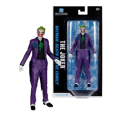 DC Multiverse The Joker (Death of the Family) 7-Inch Action Figure McFarlane Toys Blister Card