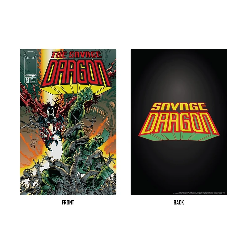 Dragon (Savage Dragon) (Image Comics Founders Series) 7-Inch Deluxe Action Figure McFarlane Elite Edition