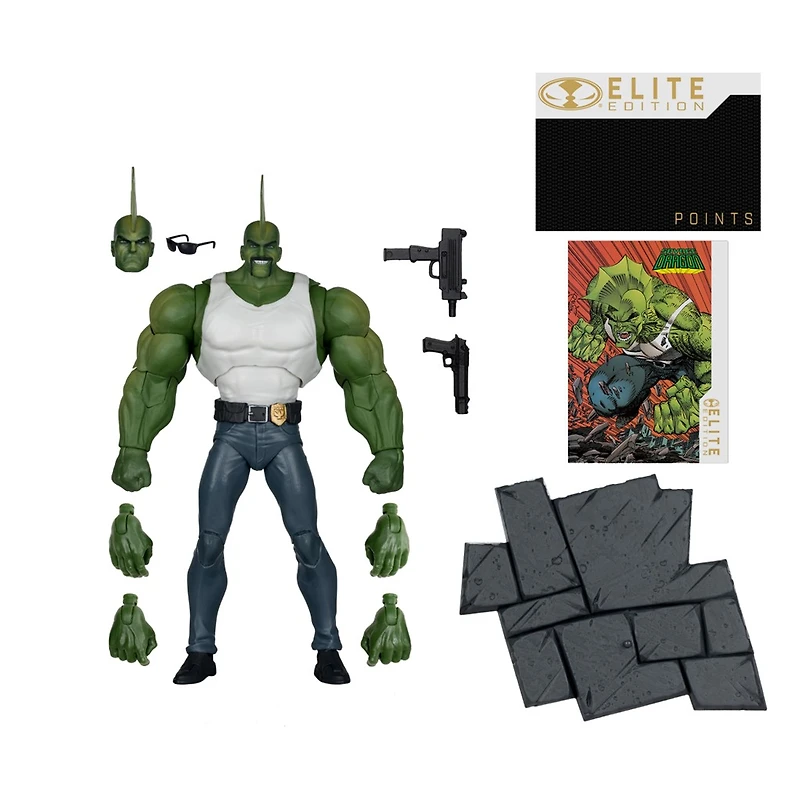 Dragon (Savage Dragon) (Image Comics Founders Series) 7-Inch Deluxe Action Figure McFarlane Elite Edition