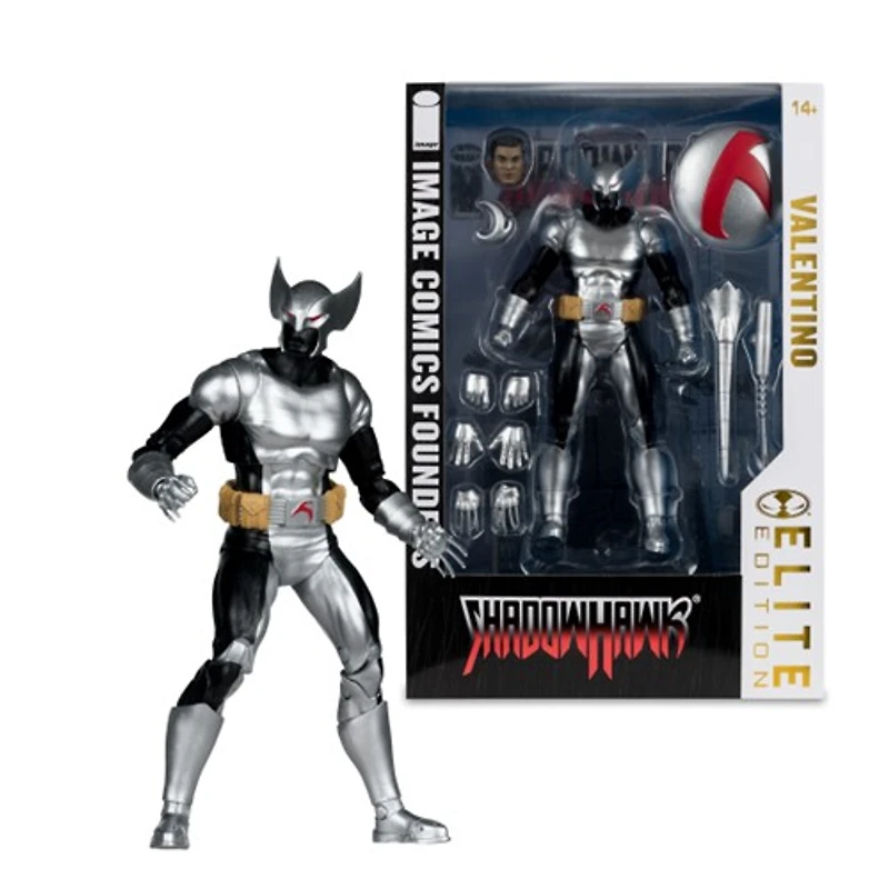 ShadowHawk (Image Comics Founders Series) 7-Inch Deluxe Action Figure McFarlane Elite Edition