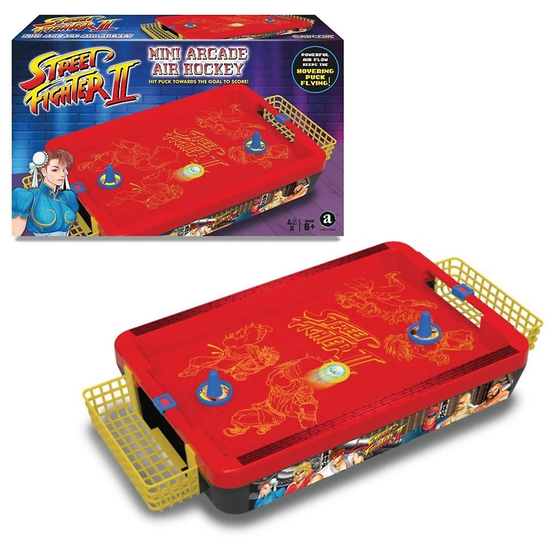 Street Fighter II Mini Arcade Air Hockey