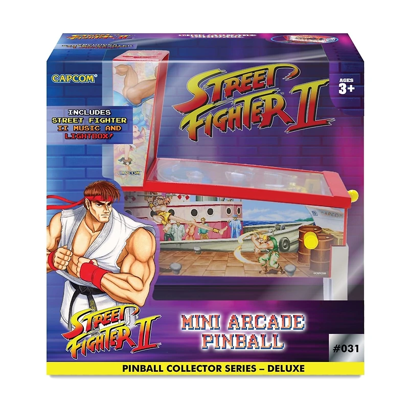 Street Fighter II Mini Arcade Pinball