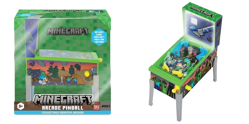 Minecraft Mini Arcade Pinball