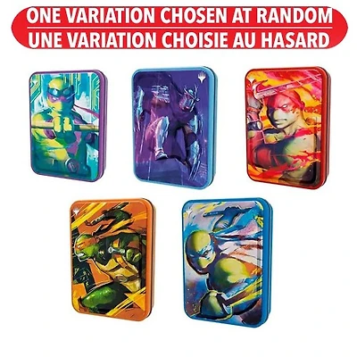 Magic the Gathering: Teenage Mutant Ninja Turtles Tin Assorted – One Variation Chosen at Random