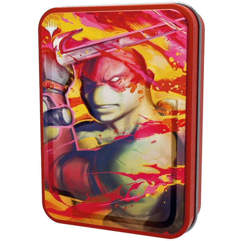 Magic the Gathering: Teenage Mutant Ninja Turtles Tin Assorted (French) – One Variation Chosen at Random