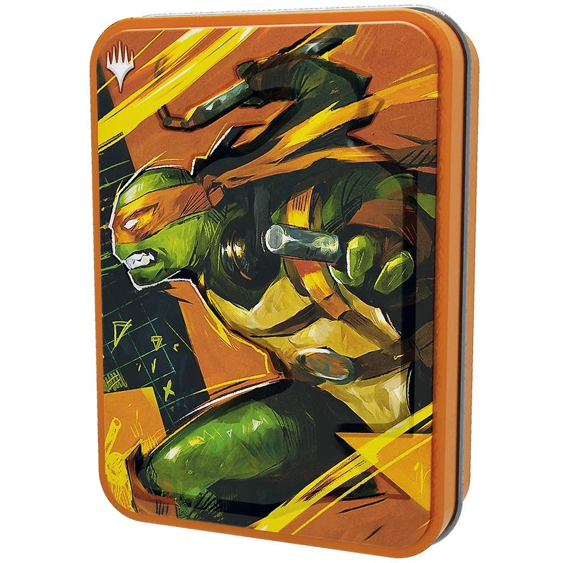 Magic the Gathering: Teenage Mutant Ninja Turtles Tin Assorted (French) – One Variation Chosen at Random
