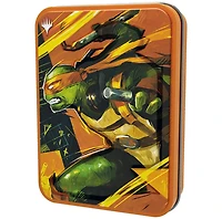 Magic the Gathering: Teenage Mutant Ninja Turtles Tin Assorted (French) – One Variation Chosen at Random