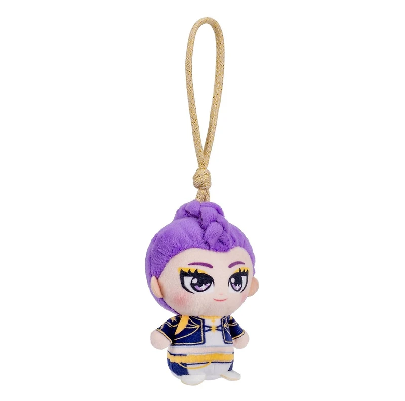 KPop Demon Hunters 4" Clip Plush Assortment (Rumi, Mira, Zoey) – One Variation Chosen at Random