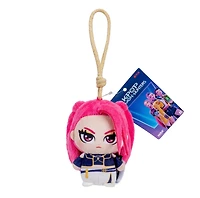 KPop Demon Hunters 4" Clip Plush Assortie (Rumi, Mira, Zoey) – Une variation choisie au hasard