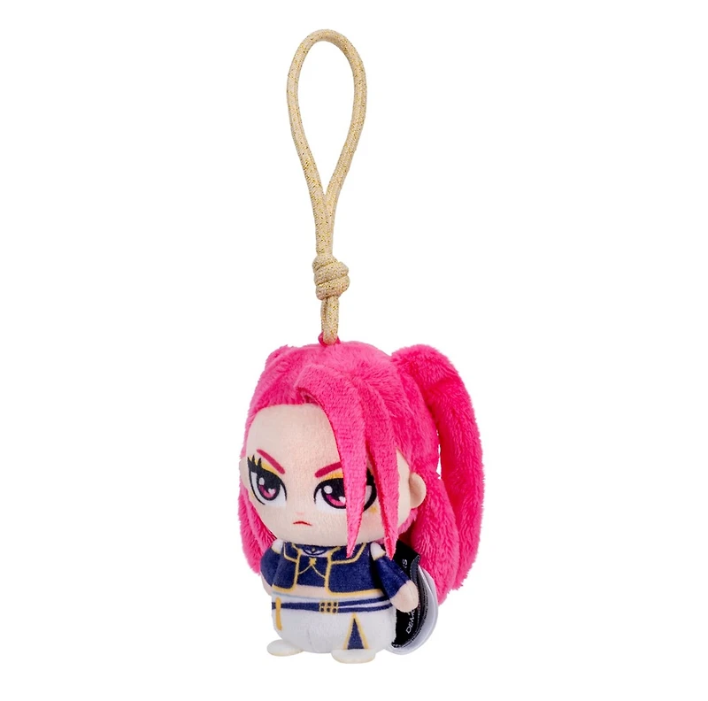 KPop Demon Hunters 4" Clip Plush Assortie (Rumi, Mira, Zoey) – Une variation choisie au hasard