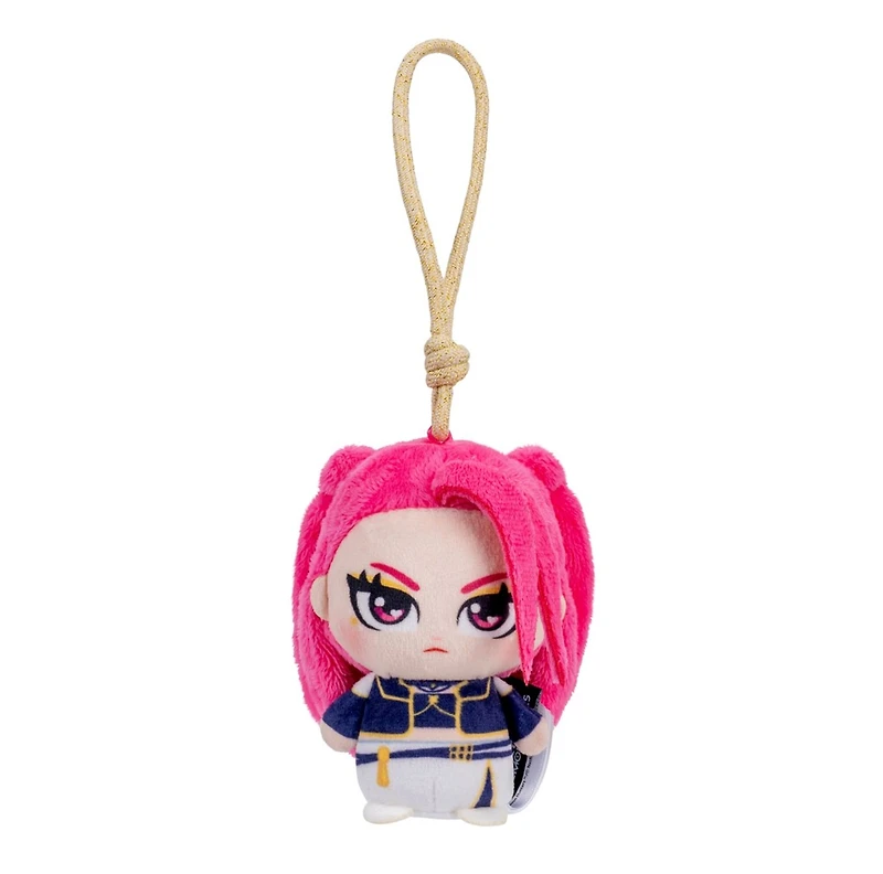 KPop Demon Hunters 4" Clip Plush Assortment (Rumi, Mira, Zoey) – One Variation Chosen at Random