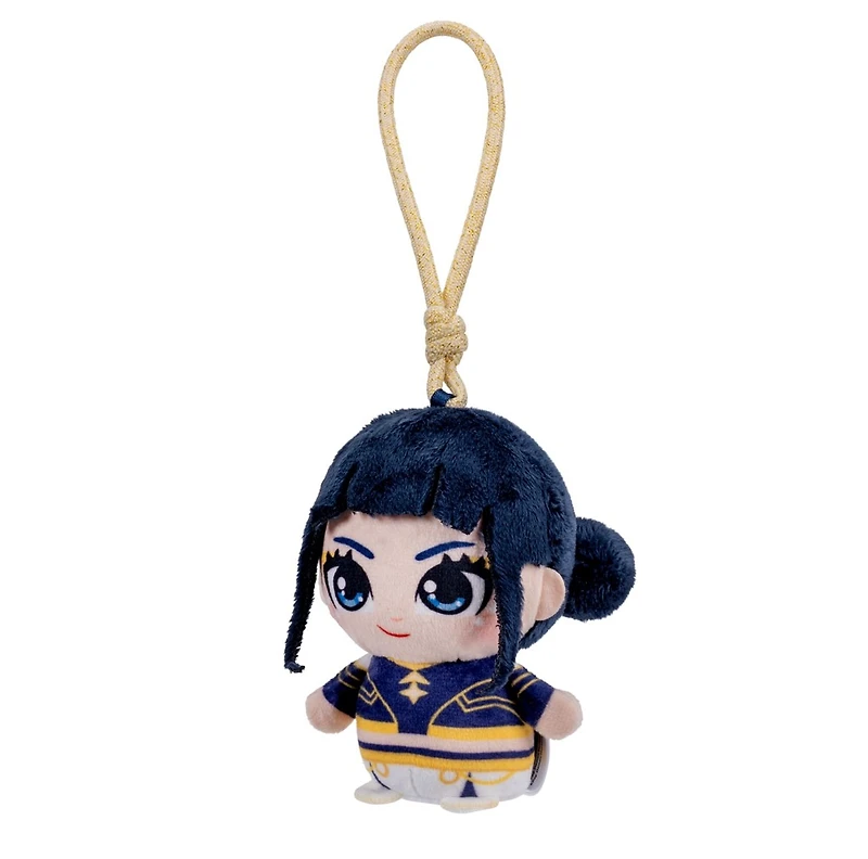 KPop Demon Hunters 4" Clip Plush Assortment (Rumi, Mira, Zoey) – One Variation Chosen at Random
