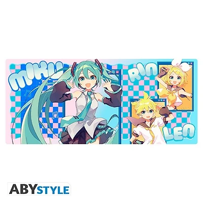 Hatsune Miku - Mousepad XXL - Miku & friends x2