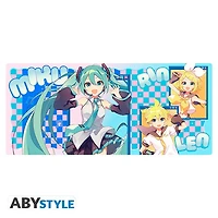 Hatsune Miku - Mousepad XXL - Miku & friends x2