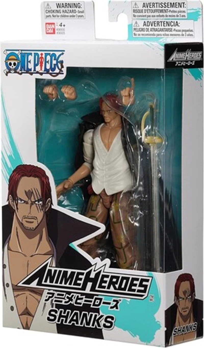 One Piece 6 Inch Action Figure Anime Heroes - Shanks