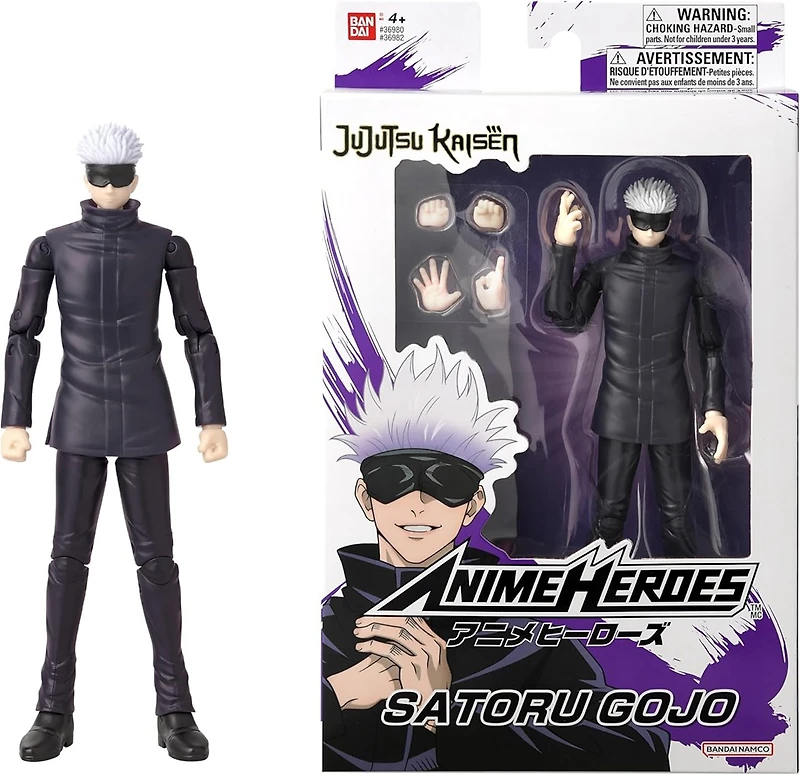 Jujutsu Kaisen 6 Inch Action Figure Anime Heroes - Satoru Gojo