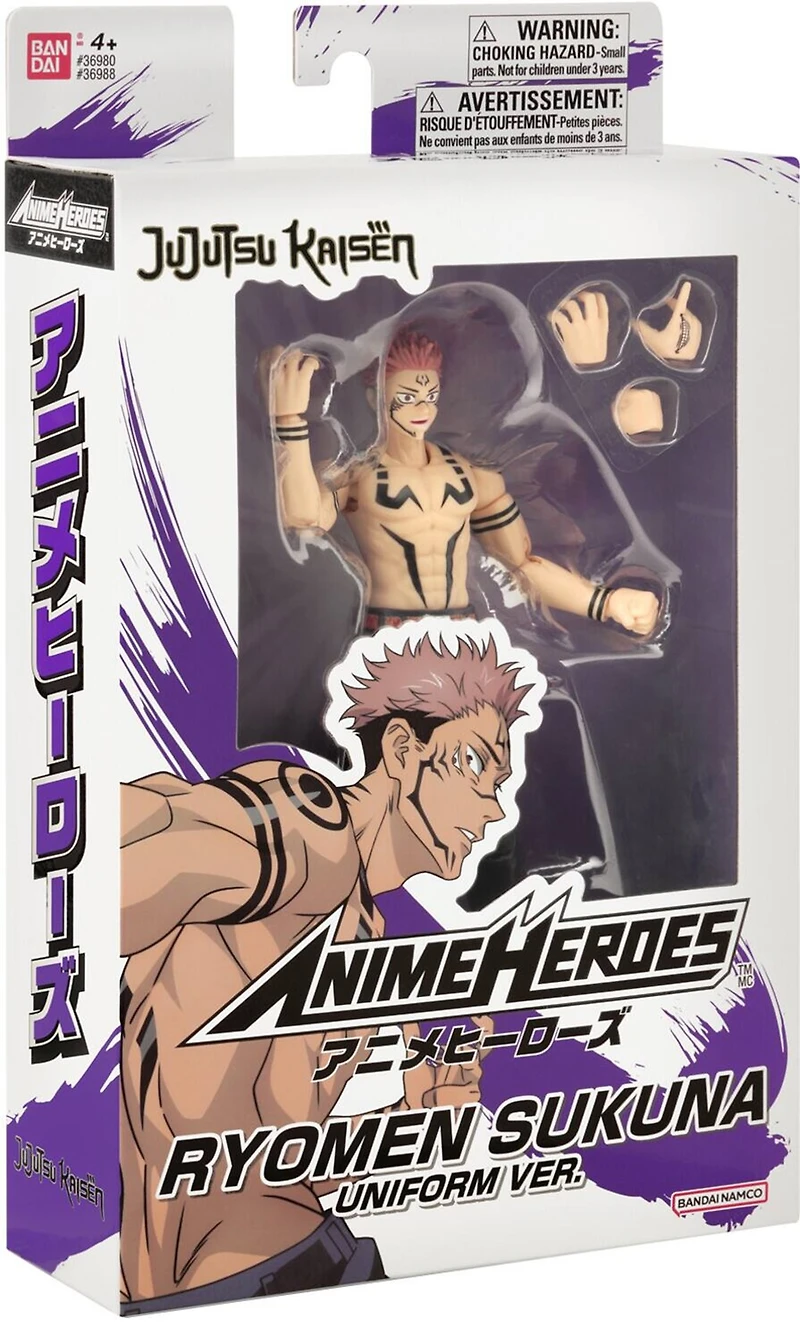Jujutsu Kaisen 6 Inch Action Figure Anime Heroes - Ryomen Sukuna
