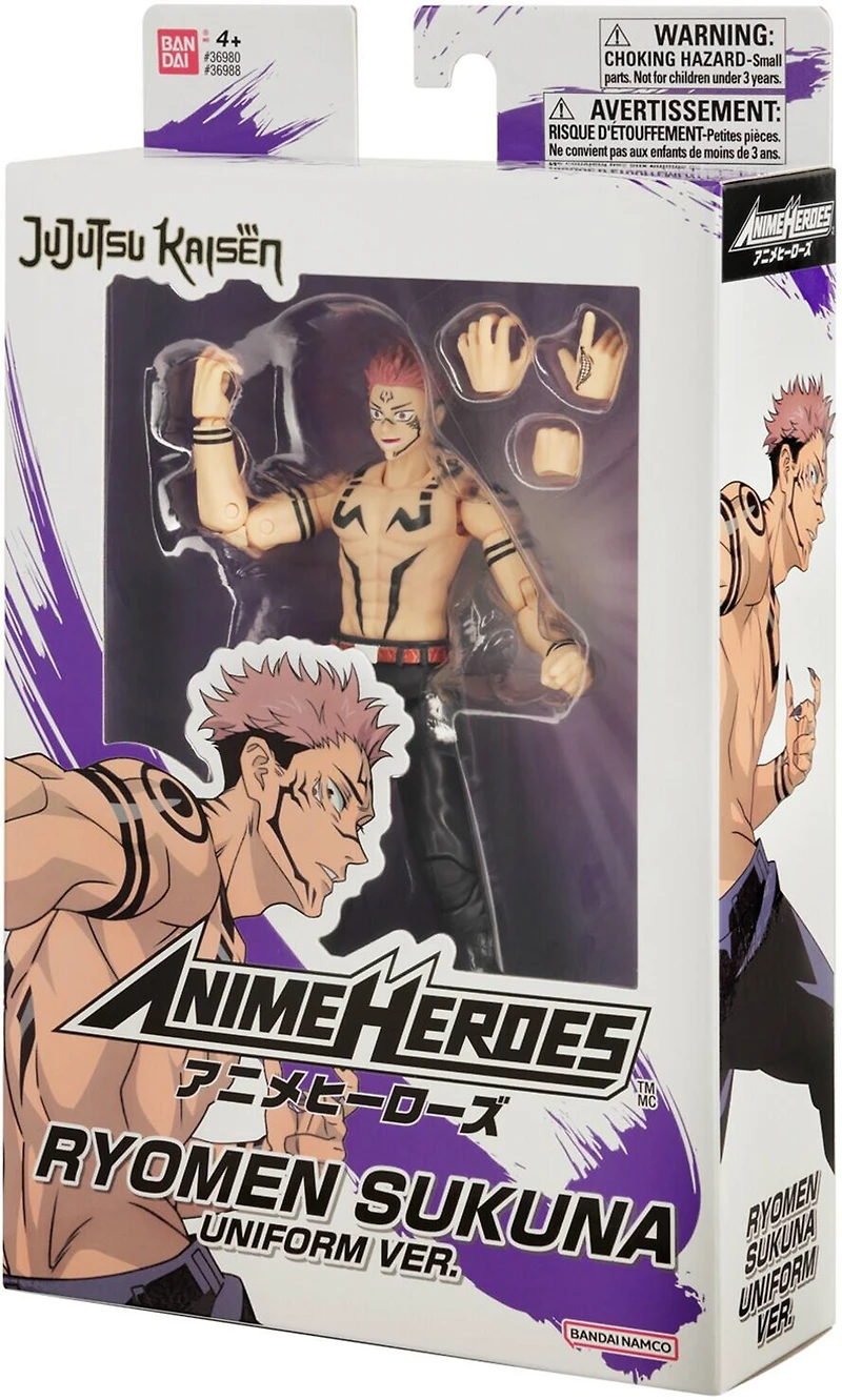 Jujutsu Kaisen 6 Inch Action Figure Anime Heroes - Ryomen Sukuna