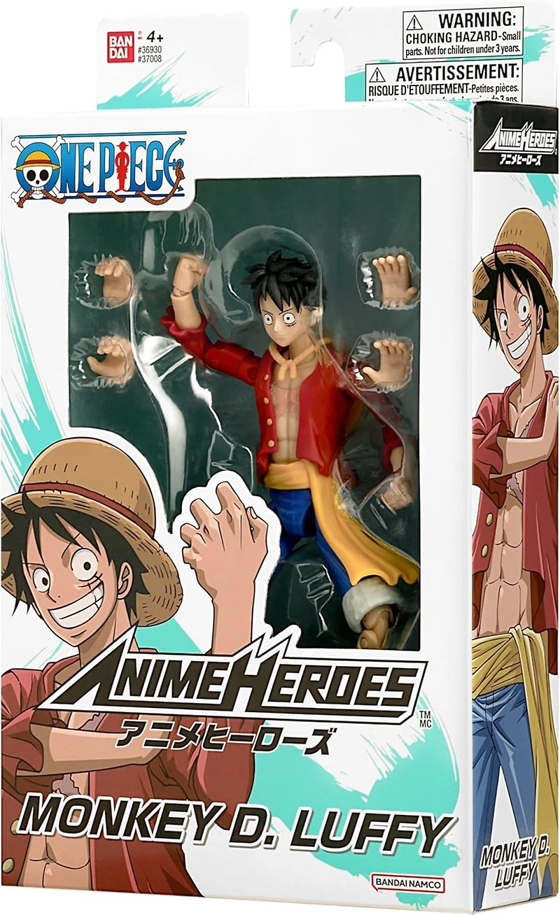 One Piece 6 Inch Action Figure Anime Heroes - Monkey D. Luffy