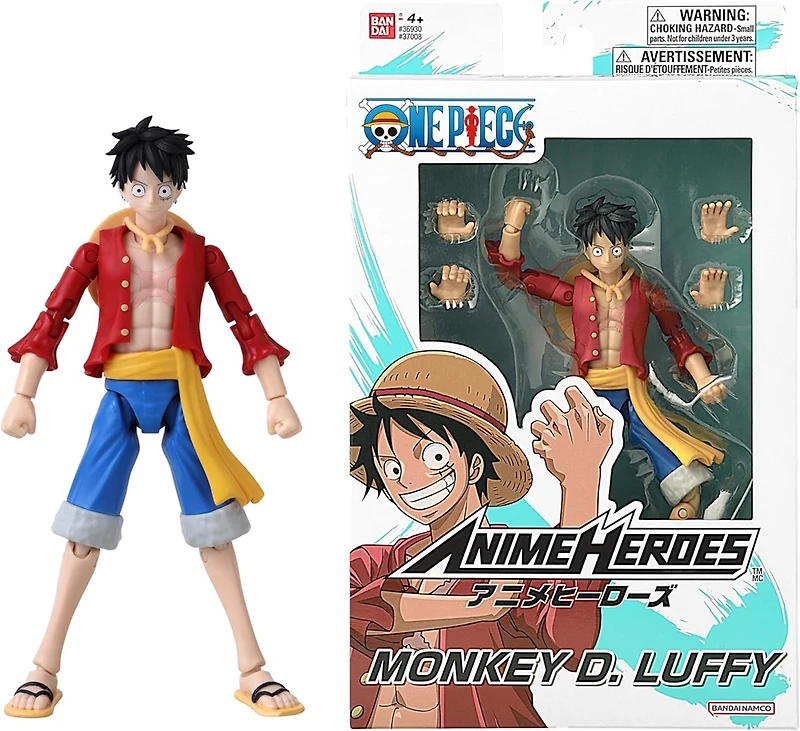 One Piece 6 Inch Action Figure Anime Heroes - Monkey D. Luffy