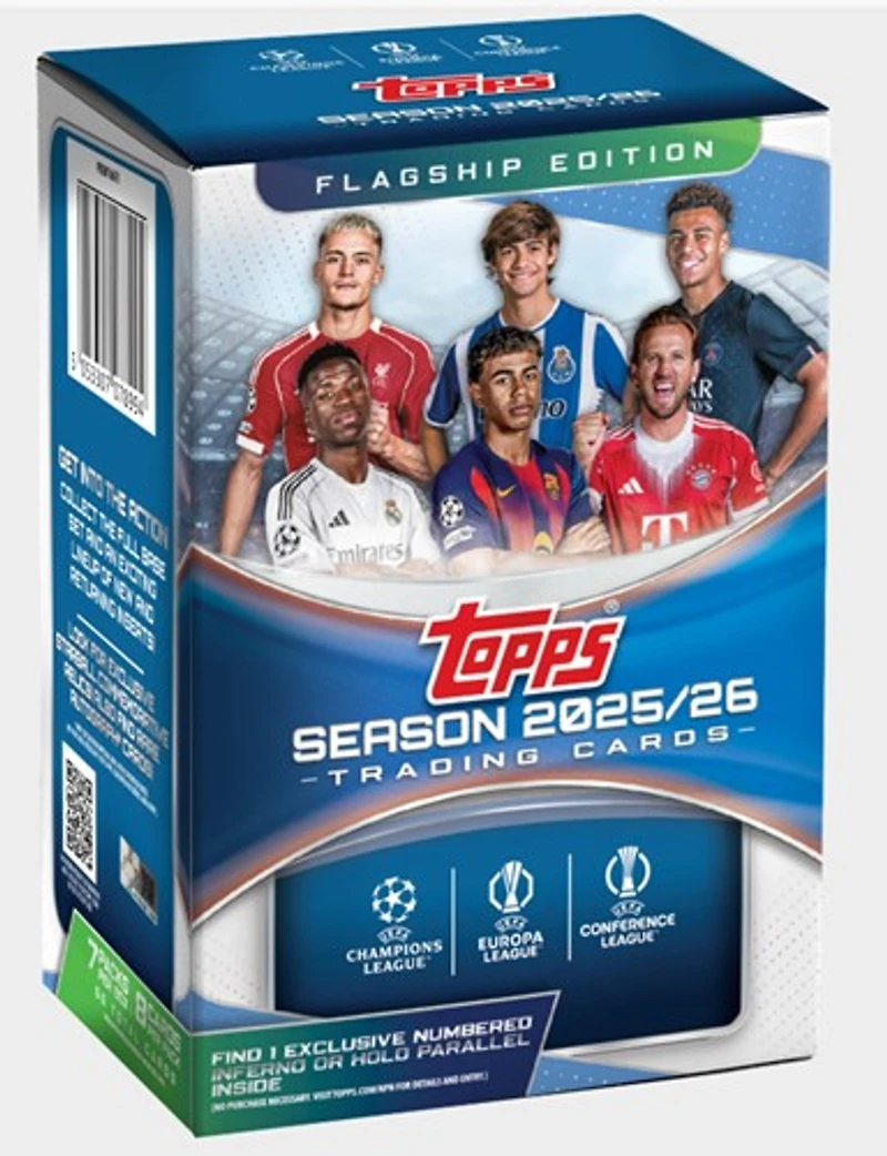 2025-26 Topps UEFA Club Competitions Value Box